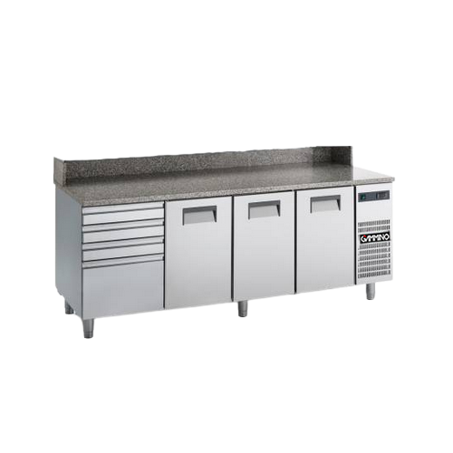 Meuble pizza froid 600 x 400 profondeur 820
